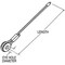 Fleet Engineers Cable Set, Roll-Up Door, Std, 105.00 In. Cable, 5/16 Cable Eye, 7 X 19 Stainless 025-01431 - alternate 3
